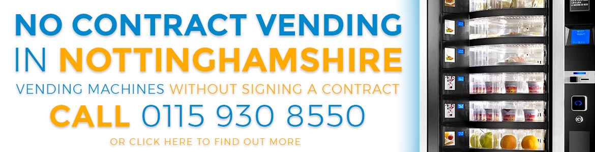 No Contract Vending Nottinghamshire