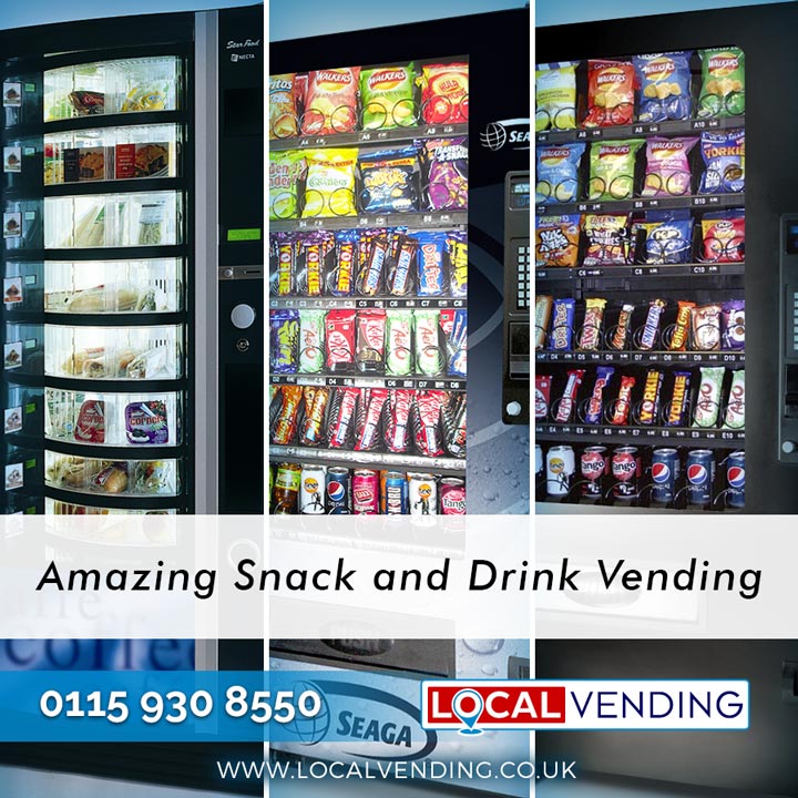 Amazing snack and drink vending