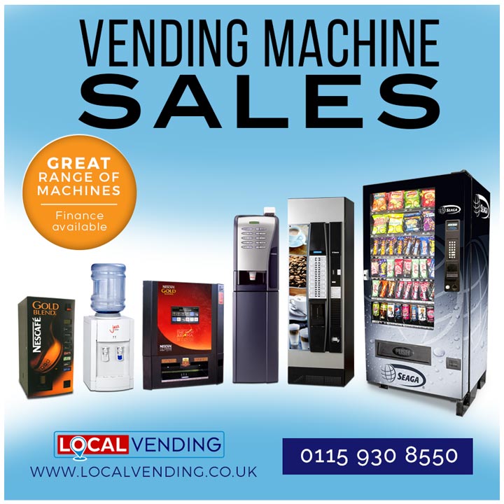 Vending machine sales