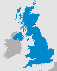 UK map