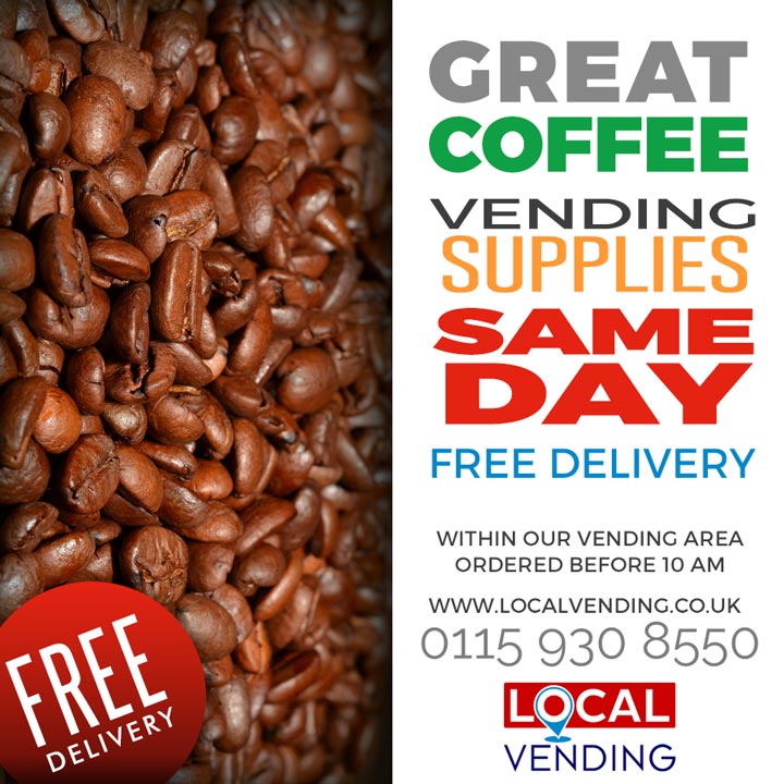 great coffee vending supplies same day