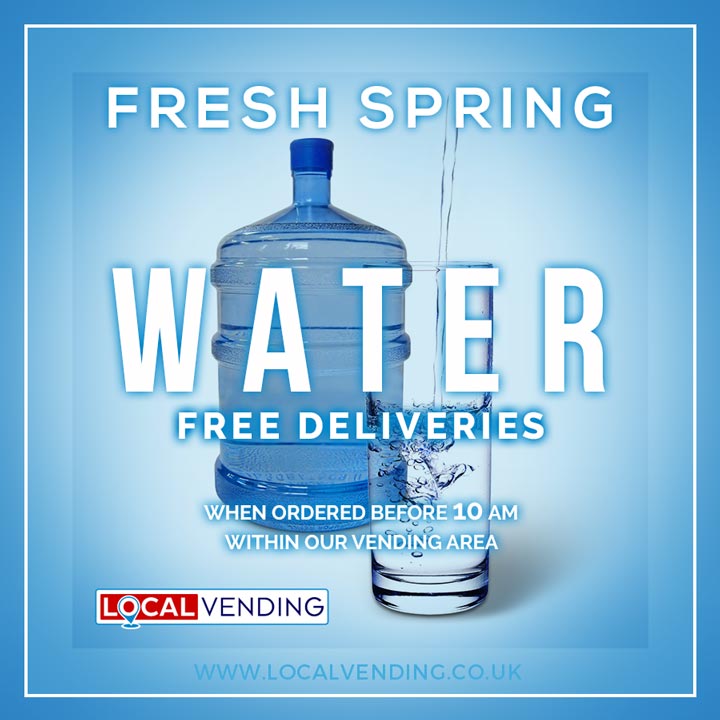 Free delivery spring water